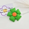 Fabric cotton-filled three-dimensional flower doll clothing, hairpins, headwear accessories, plush brooches, pendants, ornaments, accessories and auxiliary materials Specification image